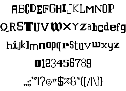 Houraisan Francisco font插图1 Houraisan Francisco font插图1