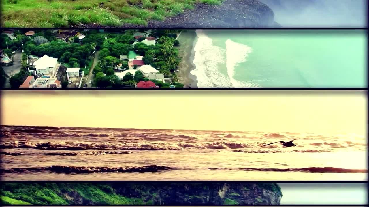 14个独特百叶窗显示照片素材库精选AE模板