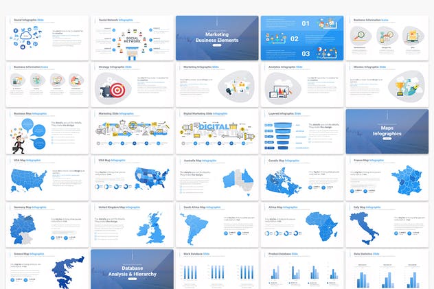 多用途信息科技企业数据分析工作汇报PPT幻灯片模板 Believe – Multipurpose PowerPoint Presentation插图(5)