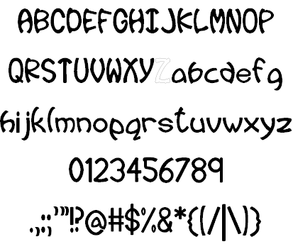 EP Wiggle font插图3 EP Wiggle font插图3