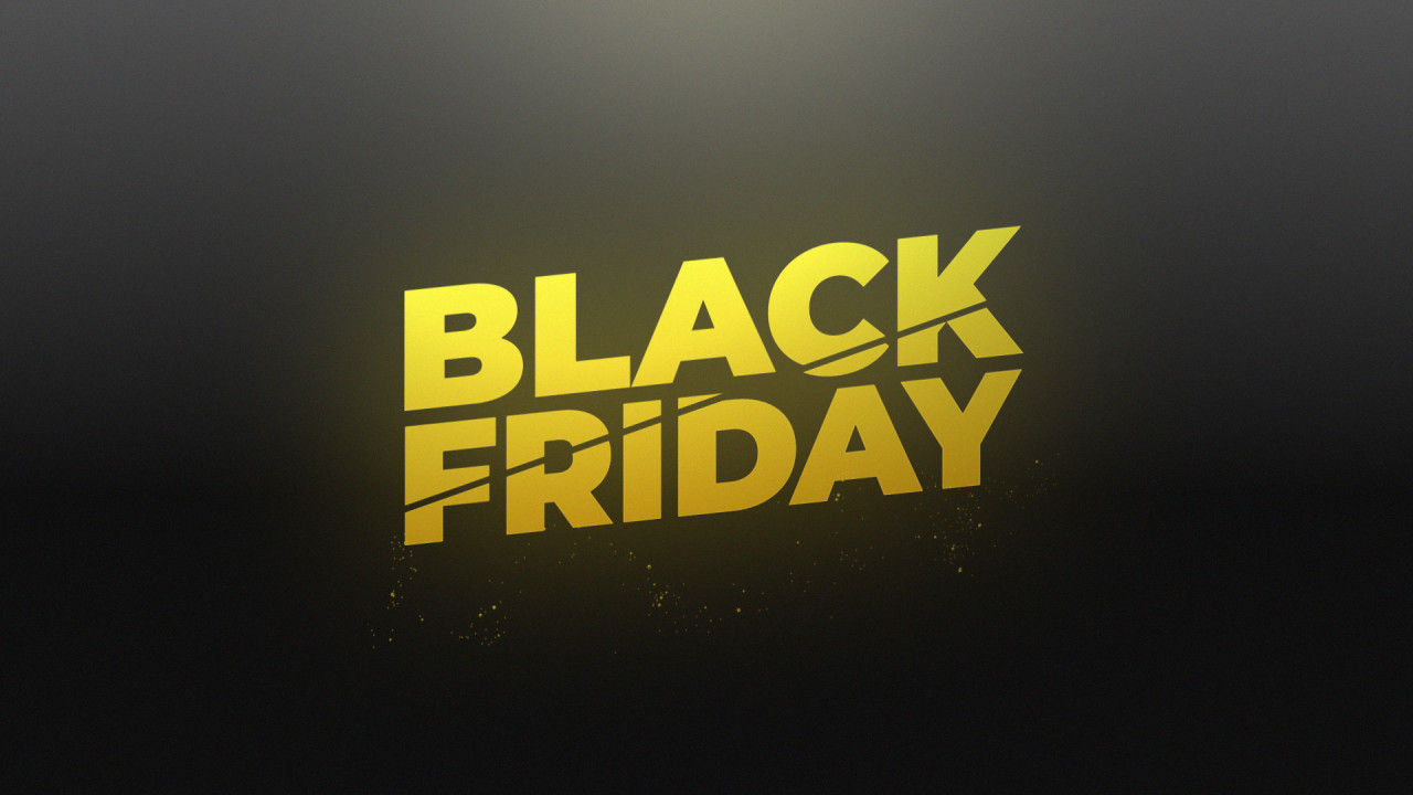 黑色星期五和网络星期一销售标题包素材库精选AE模板