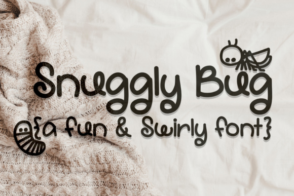 Snuggly Bug Font素材之家精选英文字体
