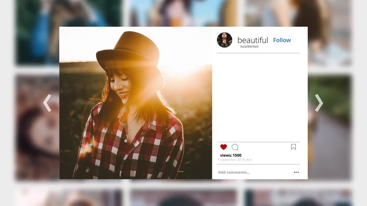 Instagram创造性动画素材库精选AE模板