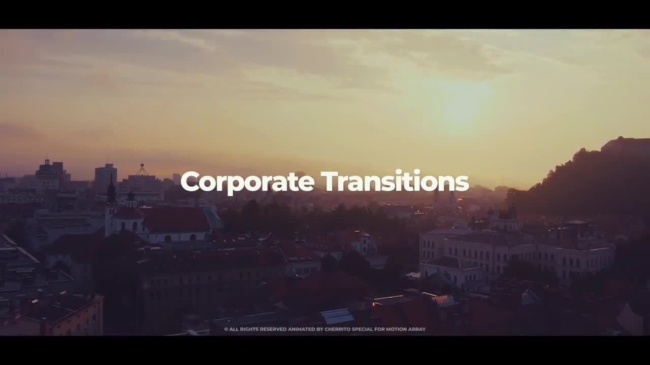 16个独特设计和优雅动画的过渡效果素材库精选pr模板