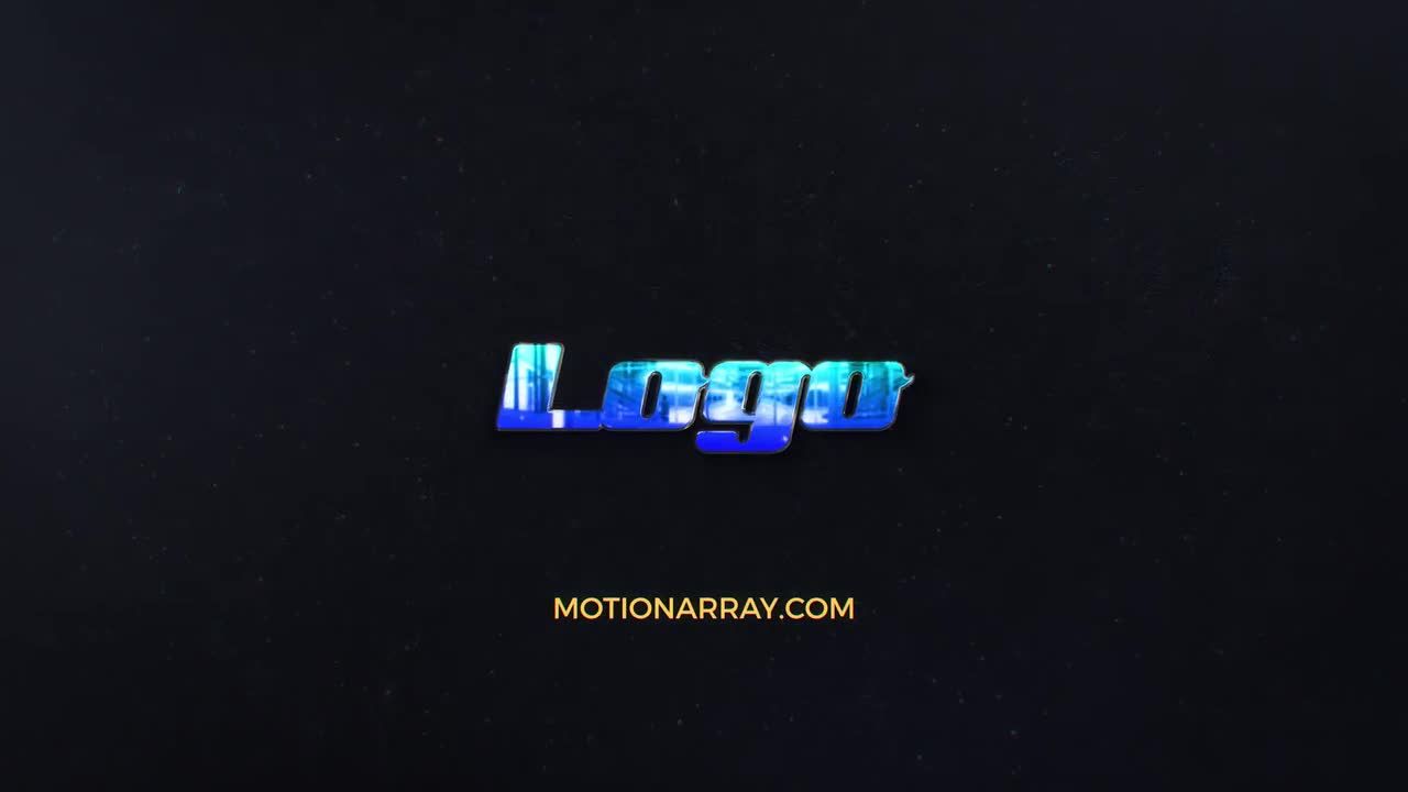 史诗金属广告徽标显示素材库精选AE模板