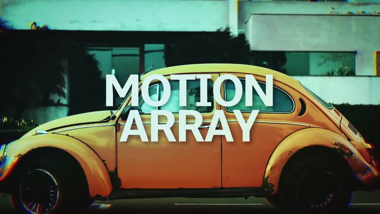 复古风格影视宣传片视频素材库精选AE模板