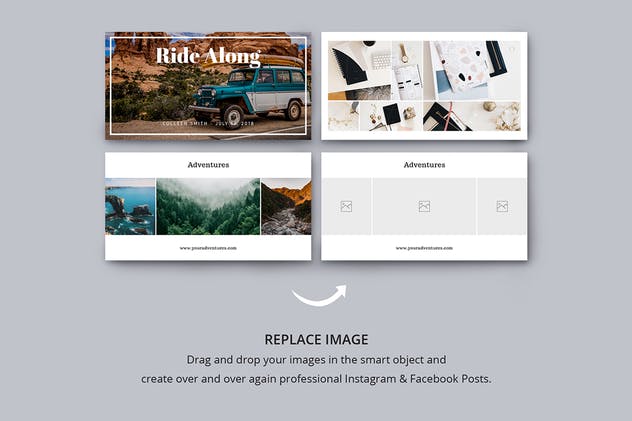 极简主义Facebook社交促销广告模板素材库精选V1 Facebook Ad Vol. 1插图(2)