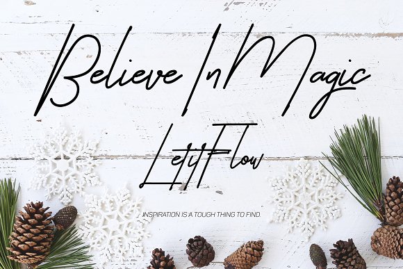 Surfshirt Signature Font插图4