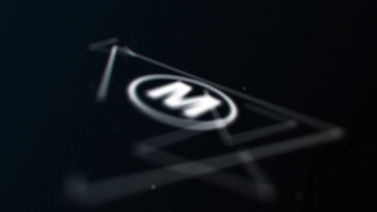 电影徽标显示动画素材库精选AE模板