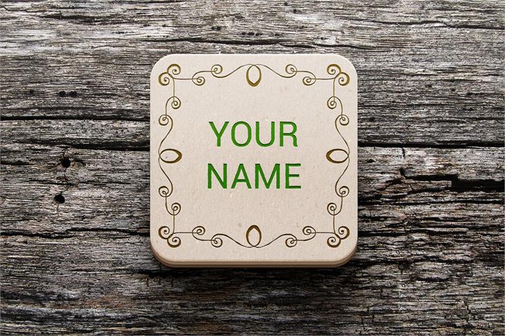 Square Frames font插图2