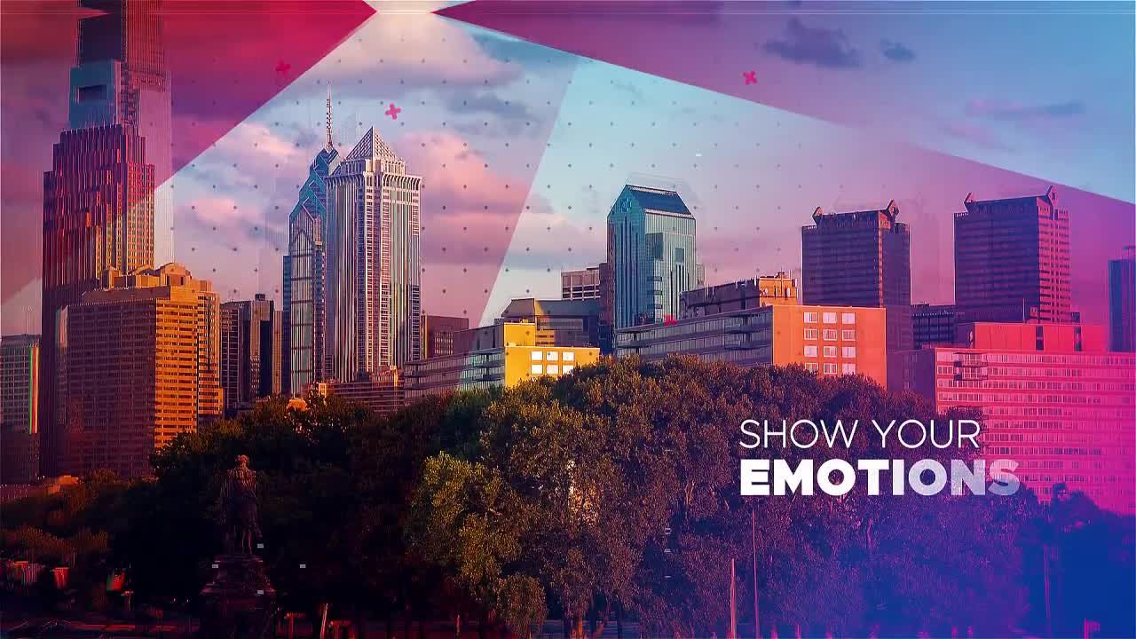 超现代的时尚过渡效果文本动画幻灯片素材库精选AE模板