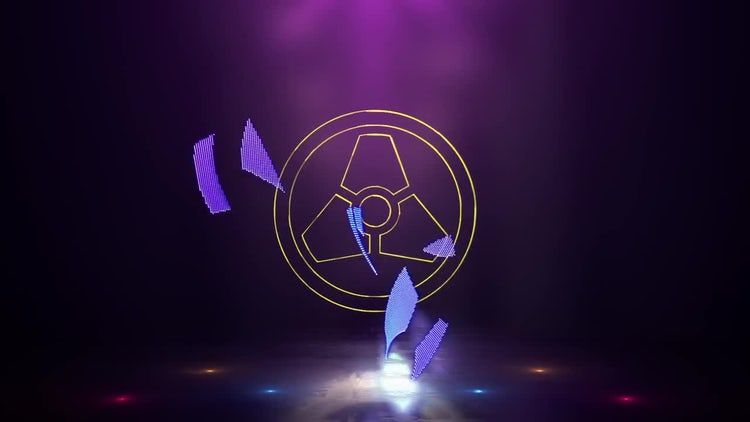 超现代的随机外观徽标After Effects模板