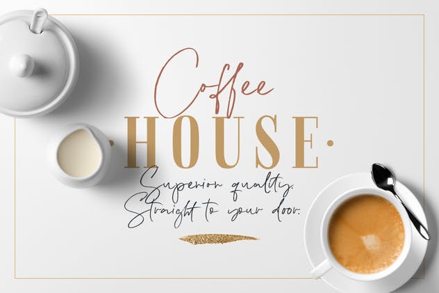 二重奏连体英文＆衬线字体 Lemonade Fonts Duo插图(7)