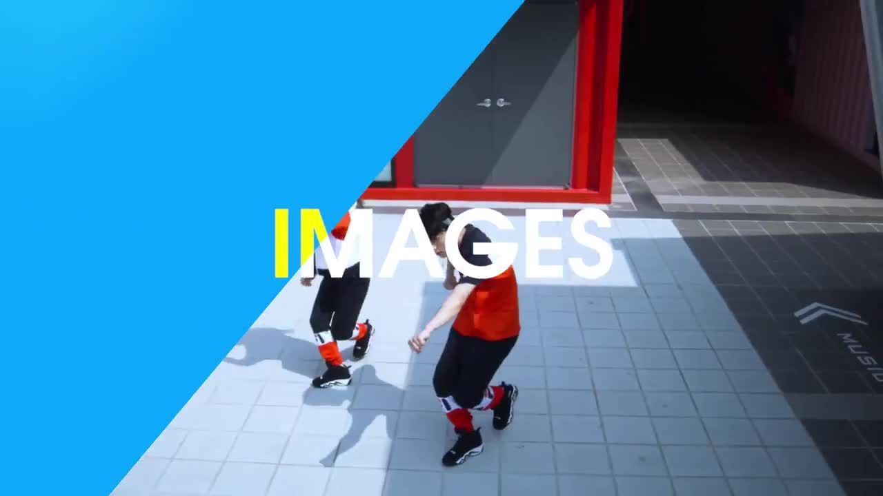 干净简单创意的动画开场白素材库推荐PR模板