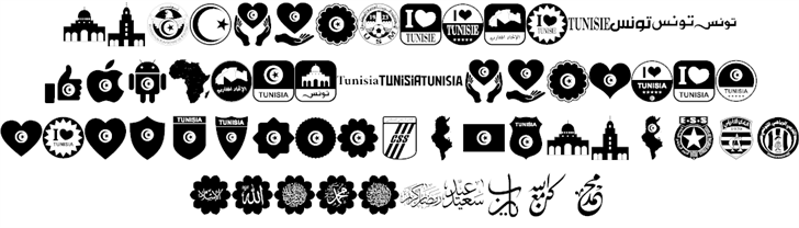 Font Tunisia font插图1 Font Tunisia font插图1