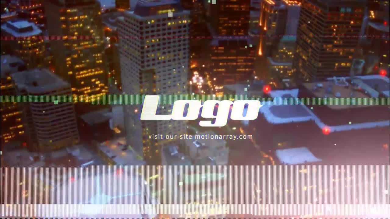 酷炫简短活力动画徽标展示素材库精选AE模板