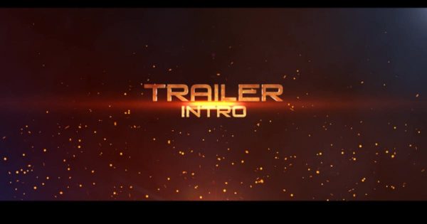 电影预告片素材库精选AE模板素材 Trailer Intro