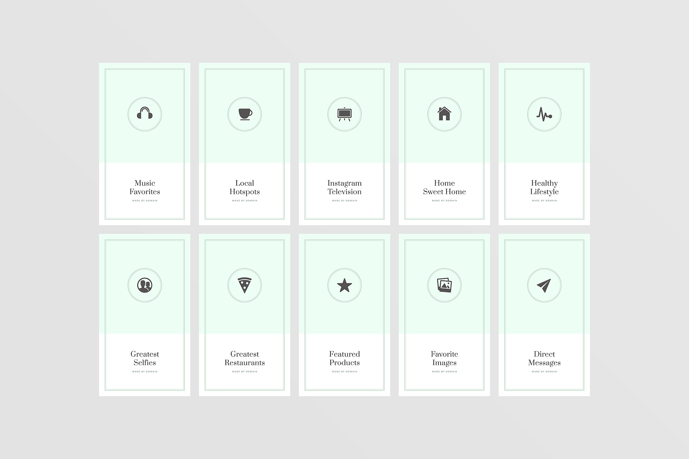 Instagram等新媒体社交媒体文章贴图设计模板素材库精选 Seattle Instagram Highlights插图(17)