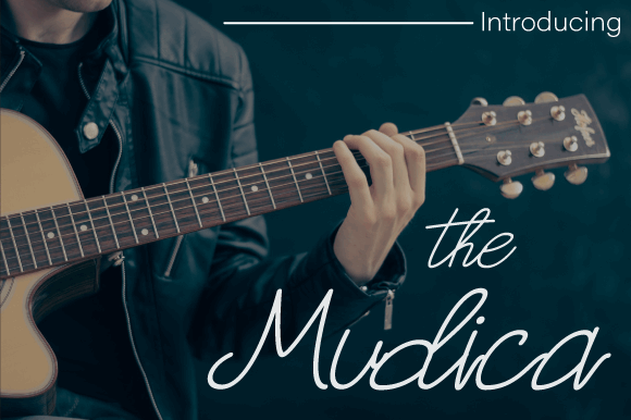 Mudica font插图 Mudica font插图