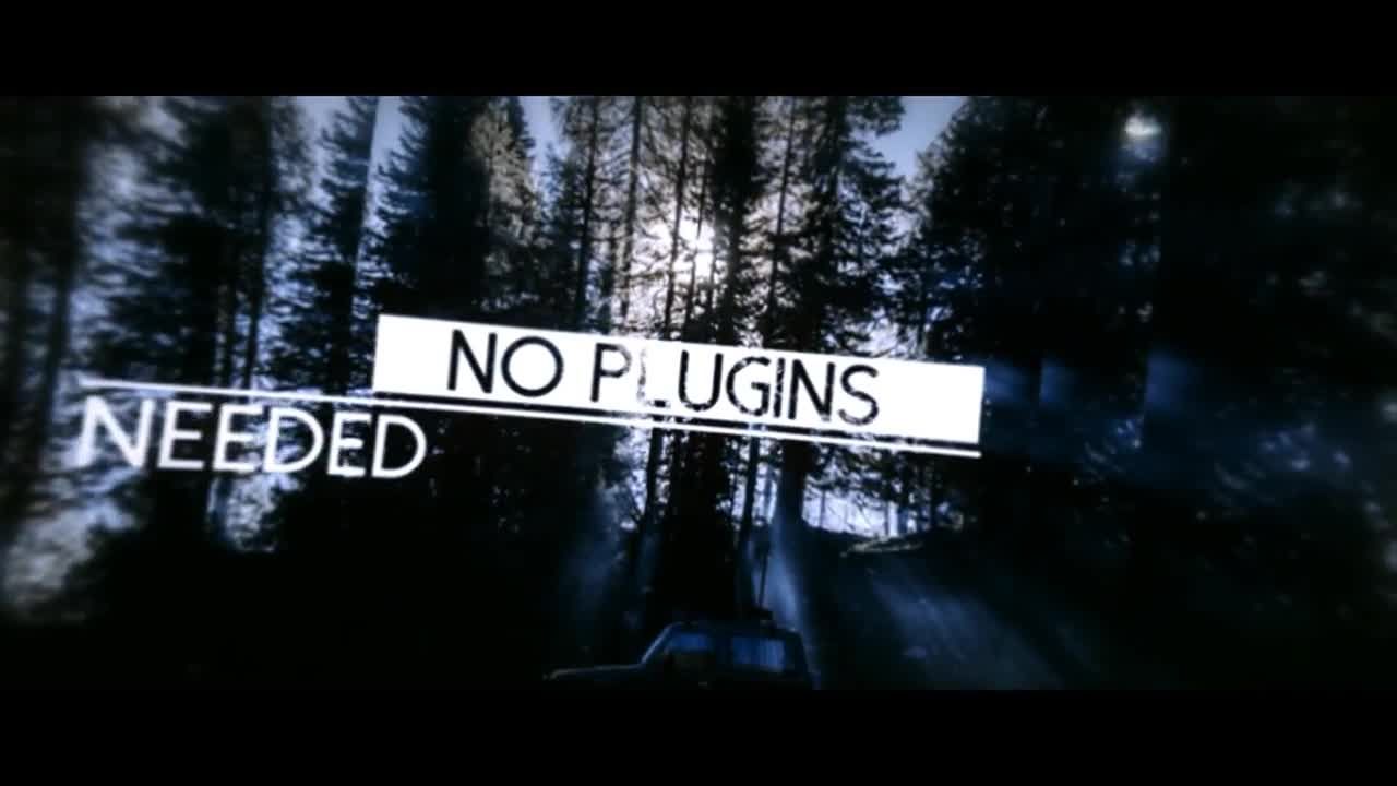 现代时尚飞行照片素材库精选AE模板