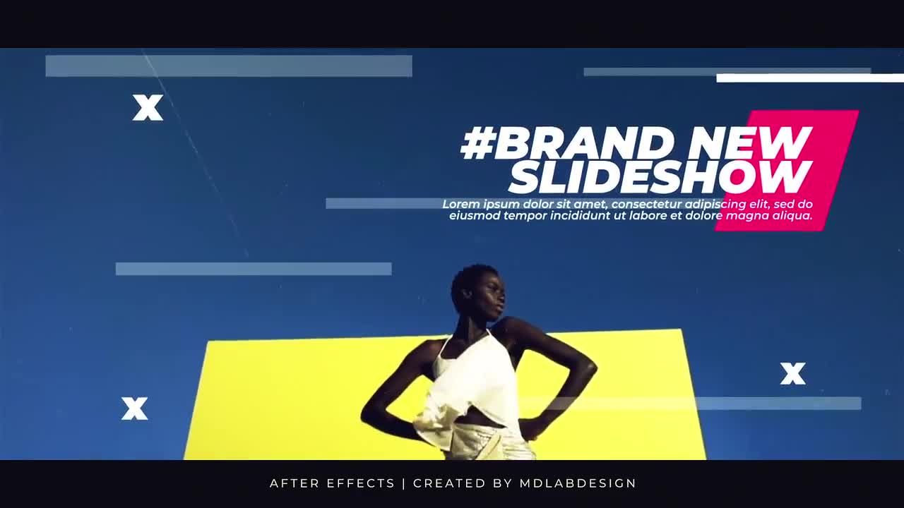 时尚的商业媒体本文动画素材库精选AE模板