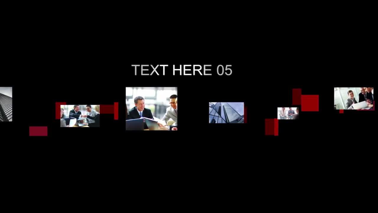 27个滚动显示企业照片和视频的素材库精选AE模板