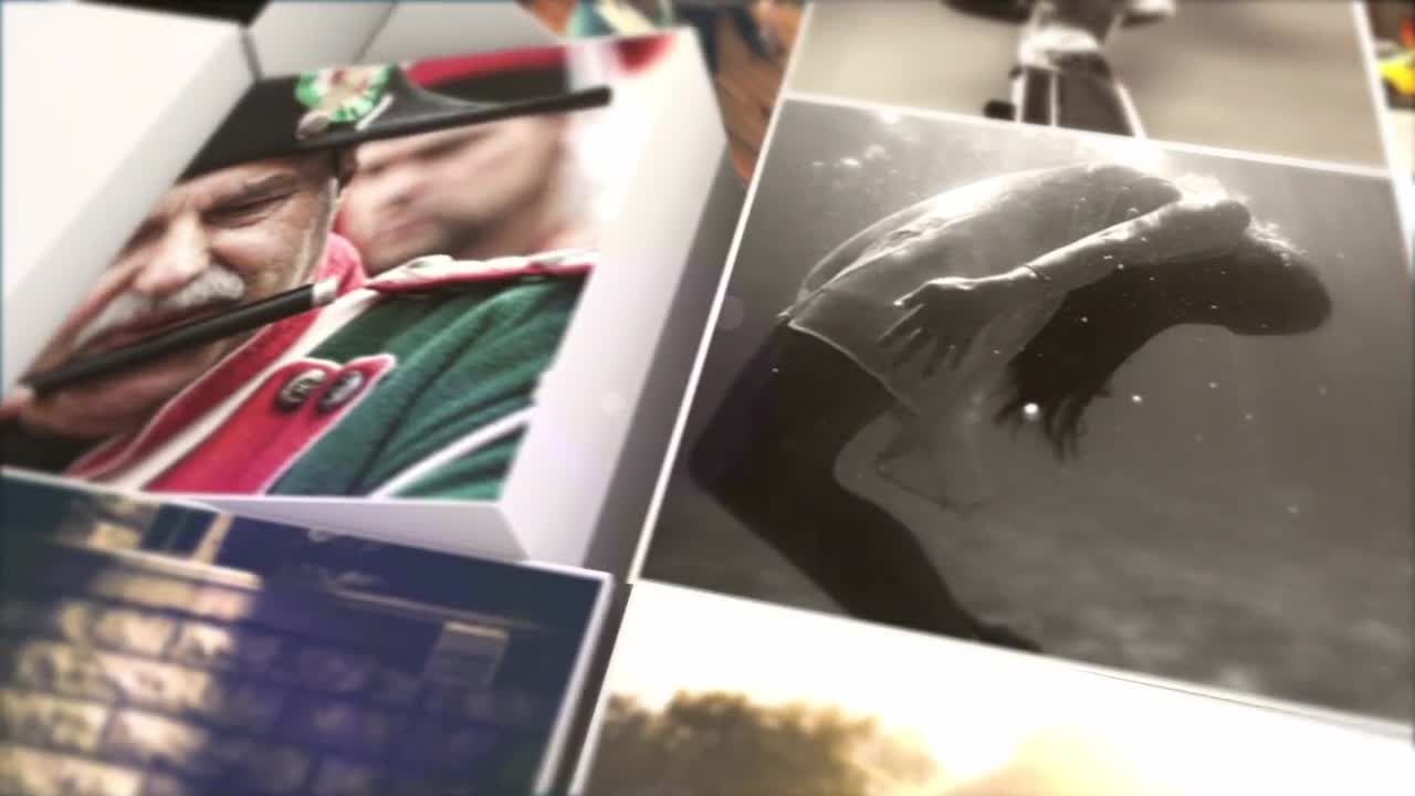 多维数据集显示简介素材库精选AE模板