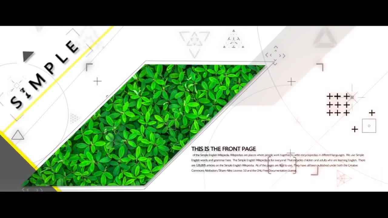 精美的动画幻灯片设计演示素材库精选AE模板