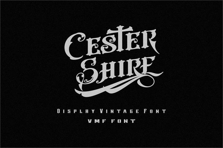 Cester Shire font插图 Cester Shire font插图