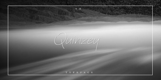 Quinzey Font Family素材之家精选英文字体