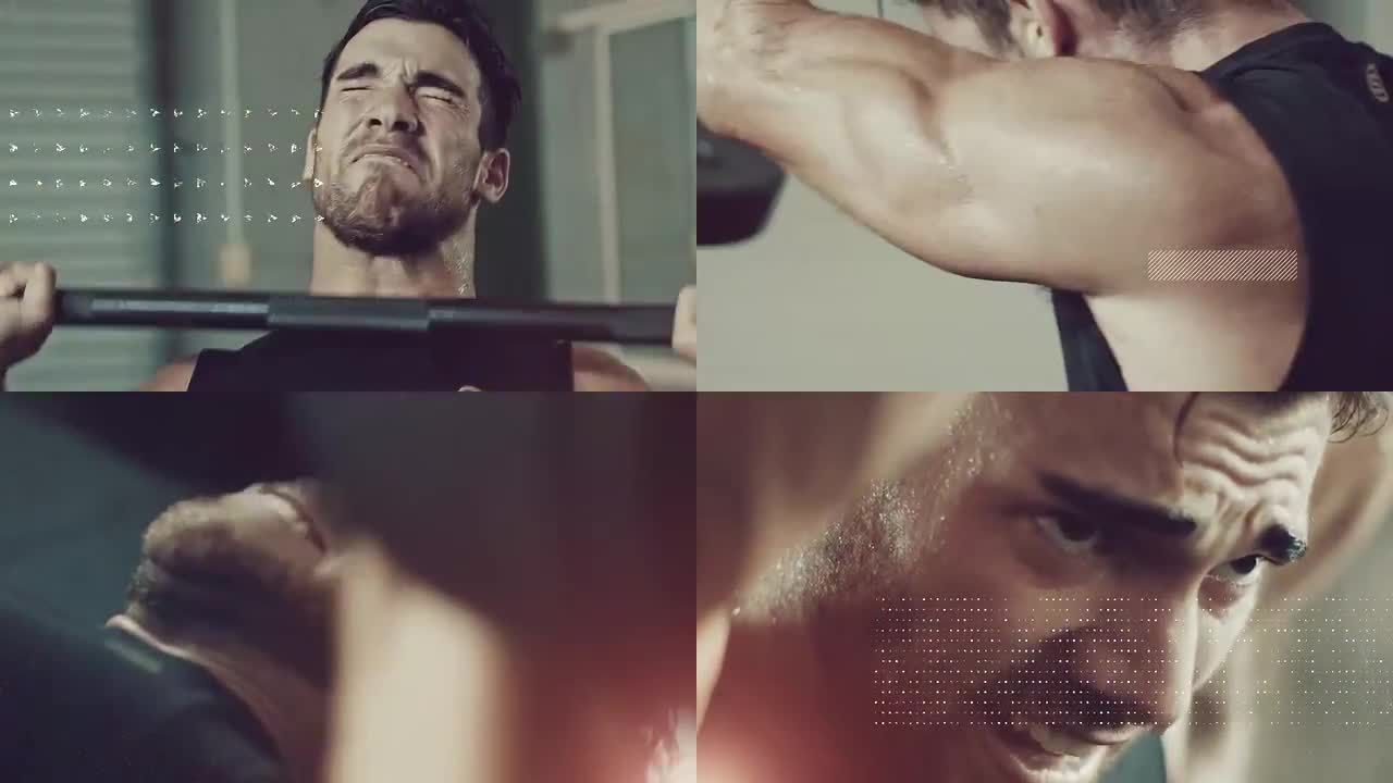 运动电影开场白PR视频模板