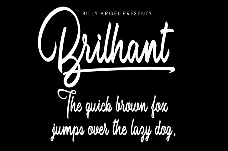 Brilhant font插图