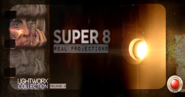 老式胶片电影特效素材库精选AE模板 Super 8 Bundle