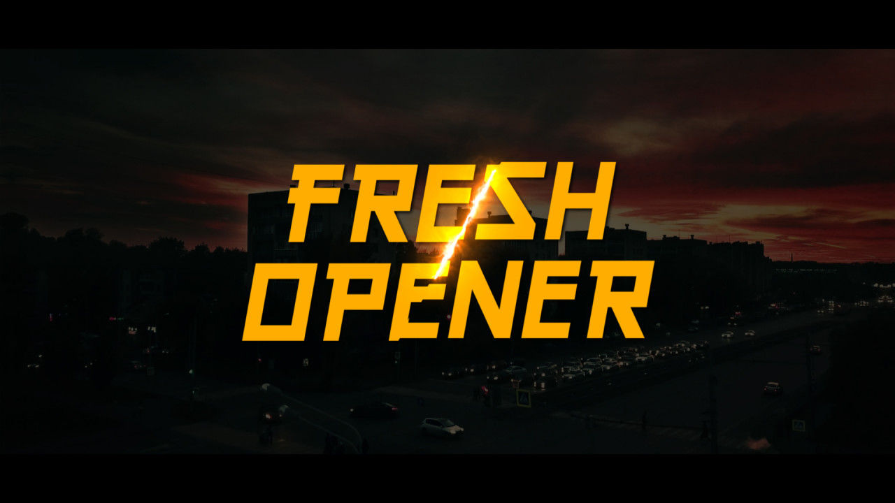 清新的现代转场过渡效果ae模板