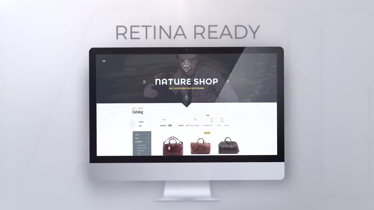 网站促销演示动画素材库精选AE模板