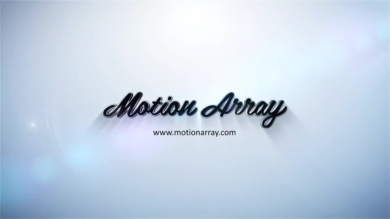 现代干净时尚的动画光泽徽标素材库精选AE模板