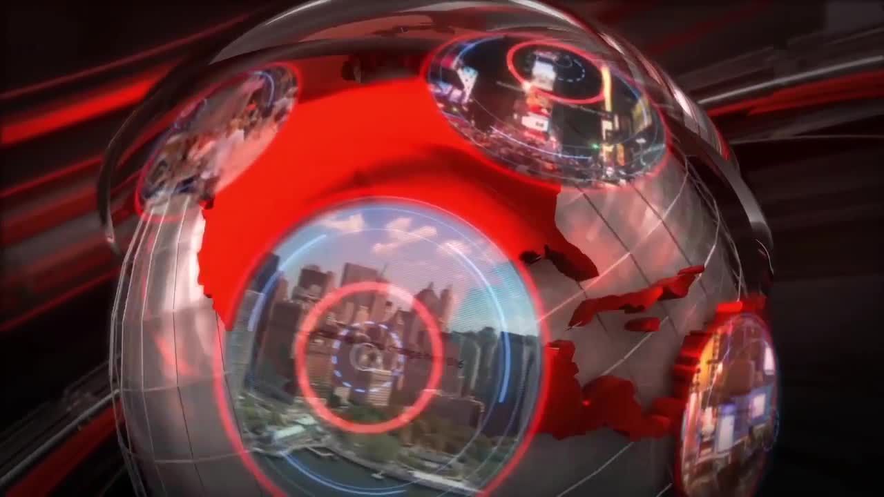 广播新闻包酷炫开场白素材库精选AE模板