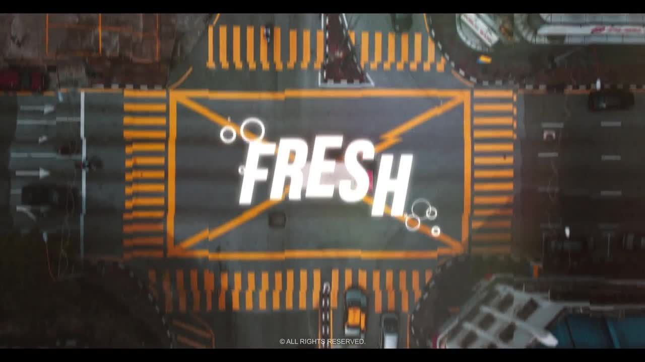 现代设计创意文本动画时尚过渡夏季活动素材库精选AE模板