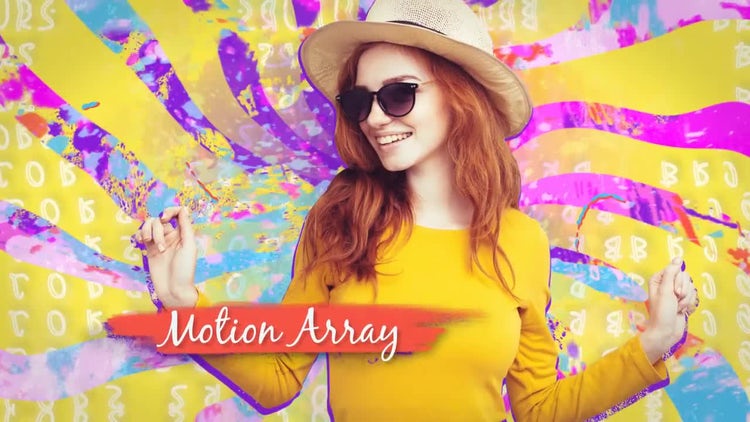 时尚有趣的产品介绍ae模板