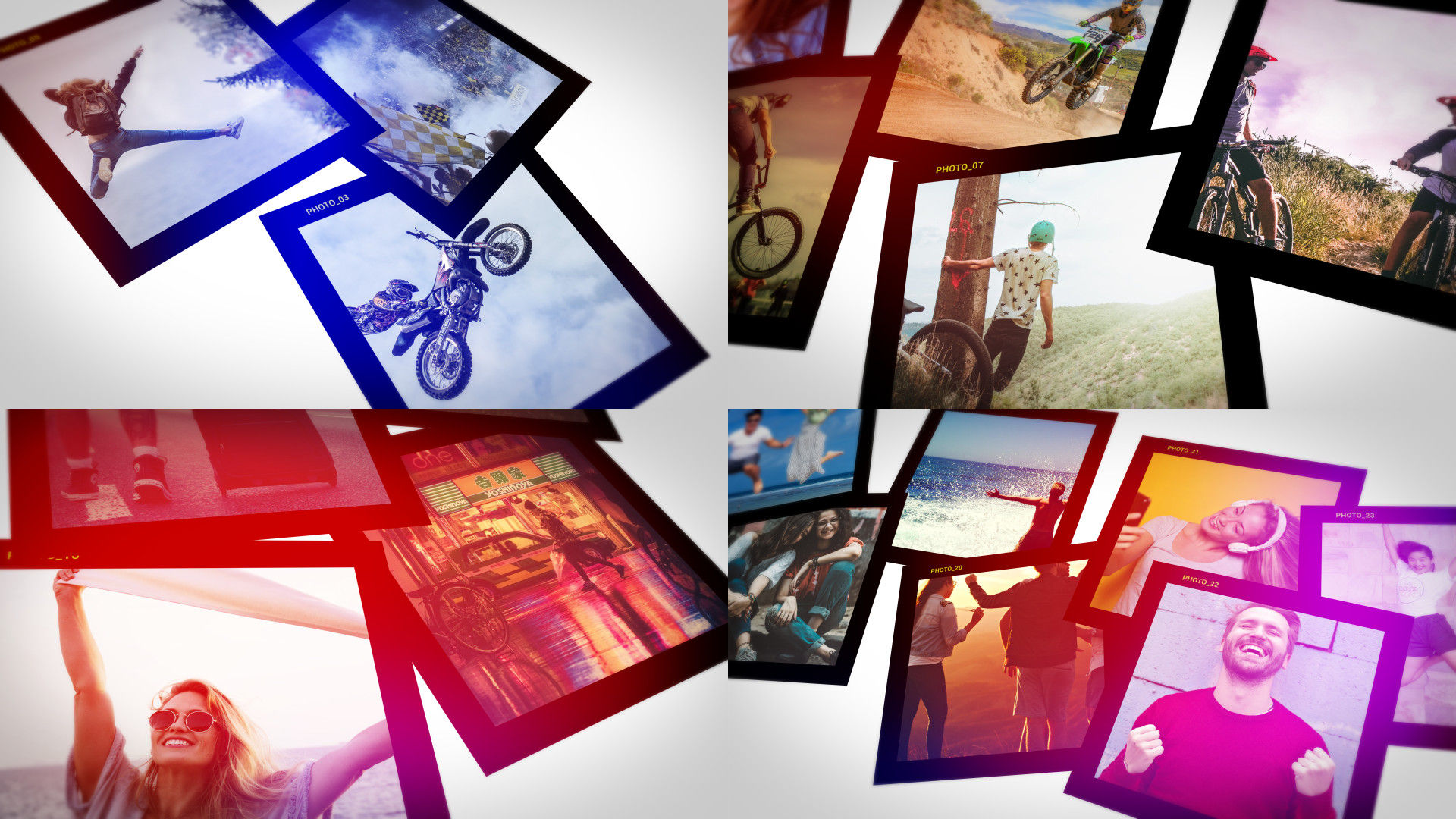 出彩的旅行幻灯片素材库精选AE模板