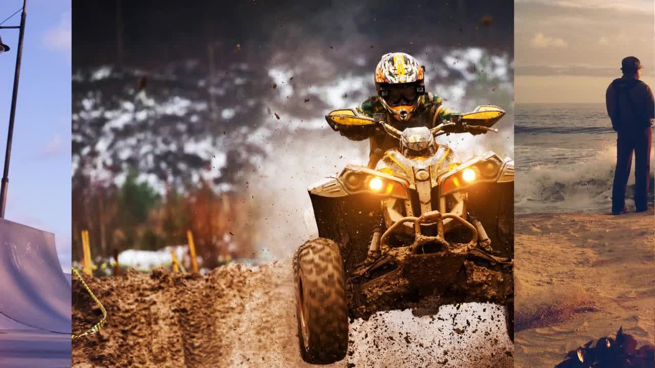 快速照片徽标转场动画素材库精选AE模板