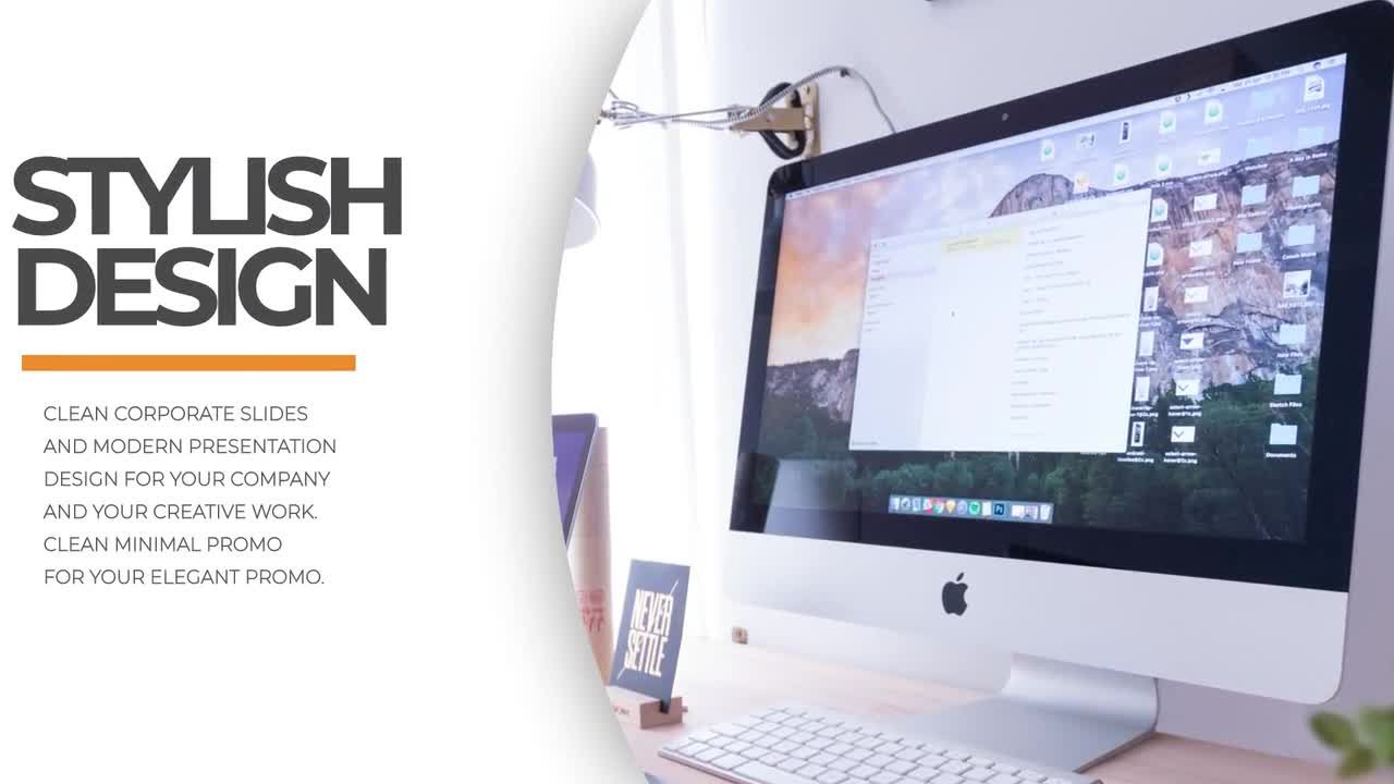 简洁设计文本动画促销素材库精选AE模板