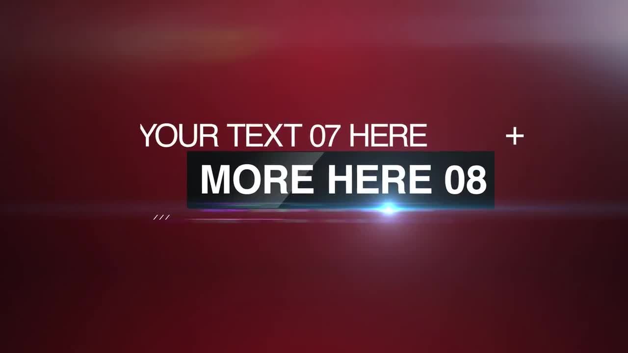 AE新闻介绍推广模板