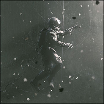 宇航服太空服OBJ格式素材之家精选3D模型