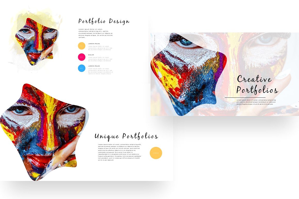 优雅时尚的PowerPoint模板插图(21)