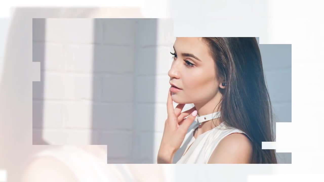 干净时尚的旅游短幻灯片素材库精选AE模板