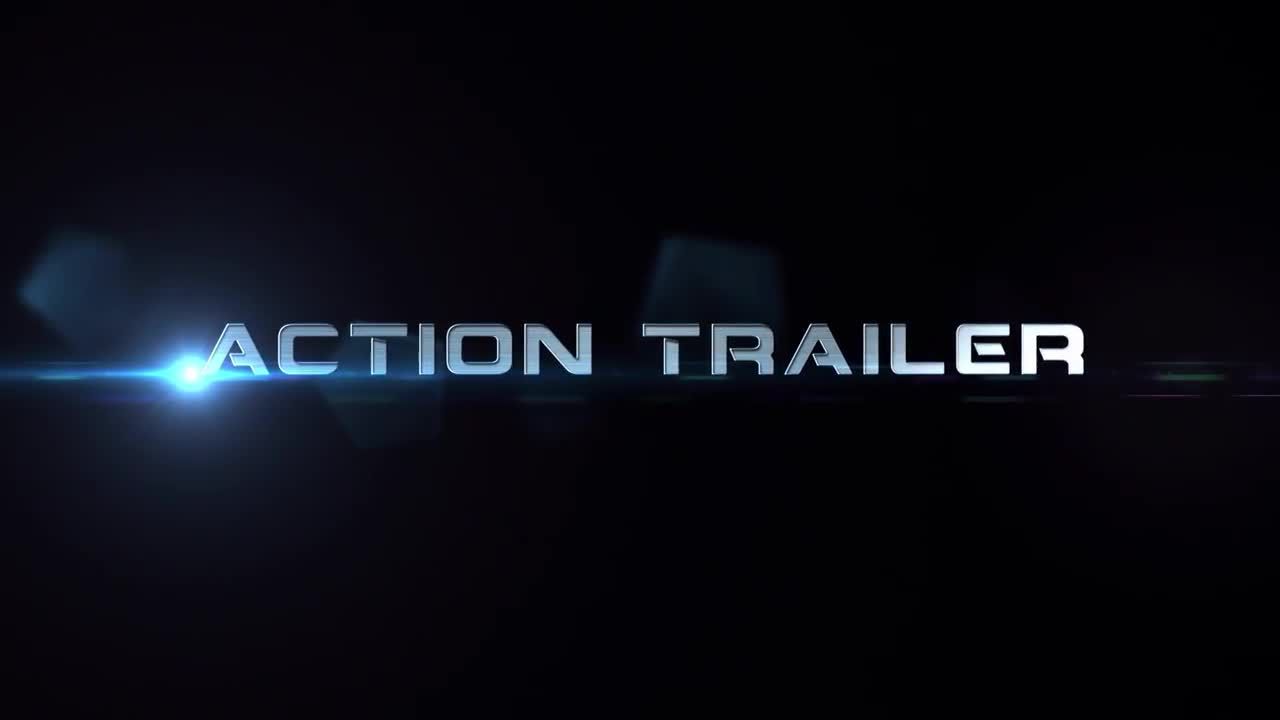 Action Trailer动作预告片标题素材库精选AE模板