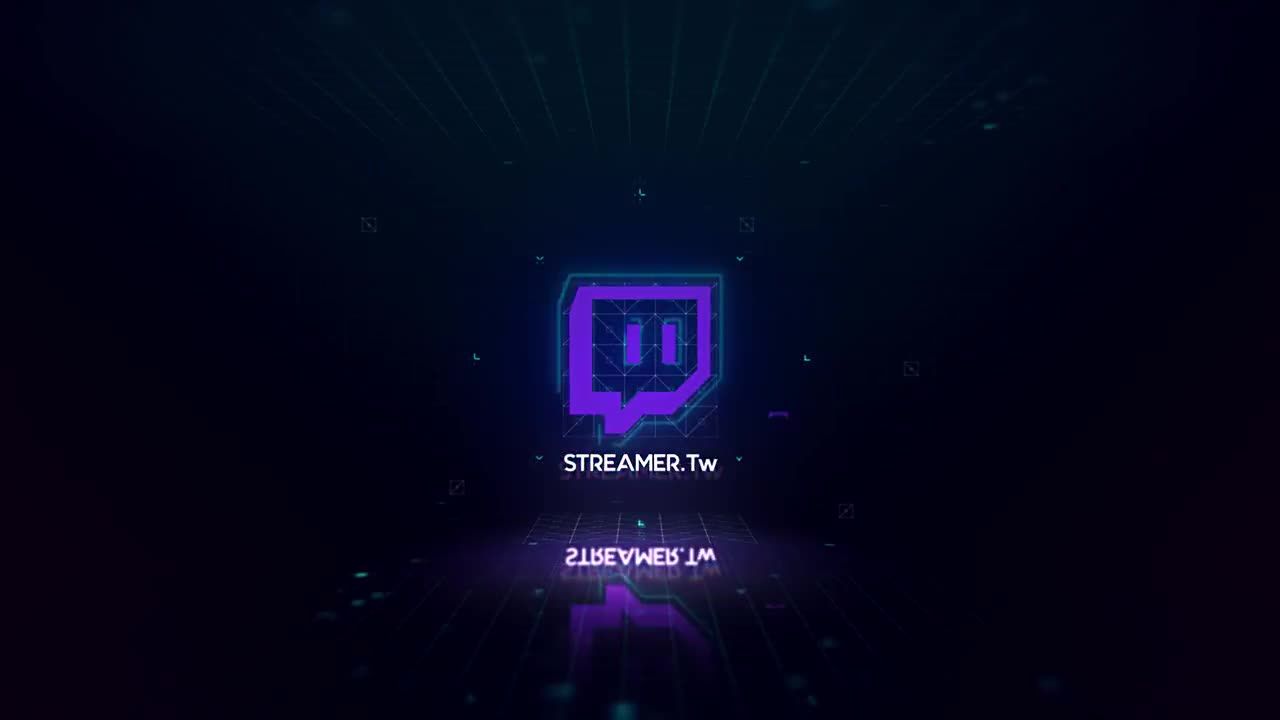 数据故障动画标志素材库精选AE模板