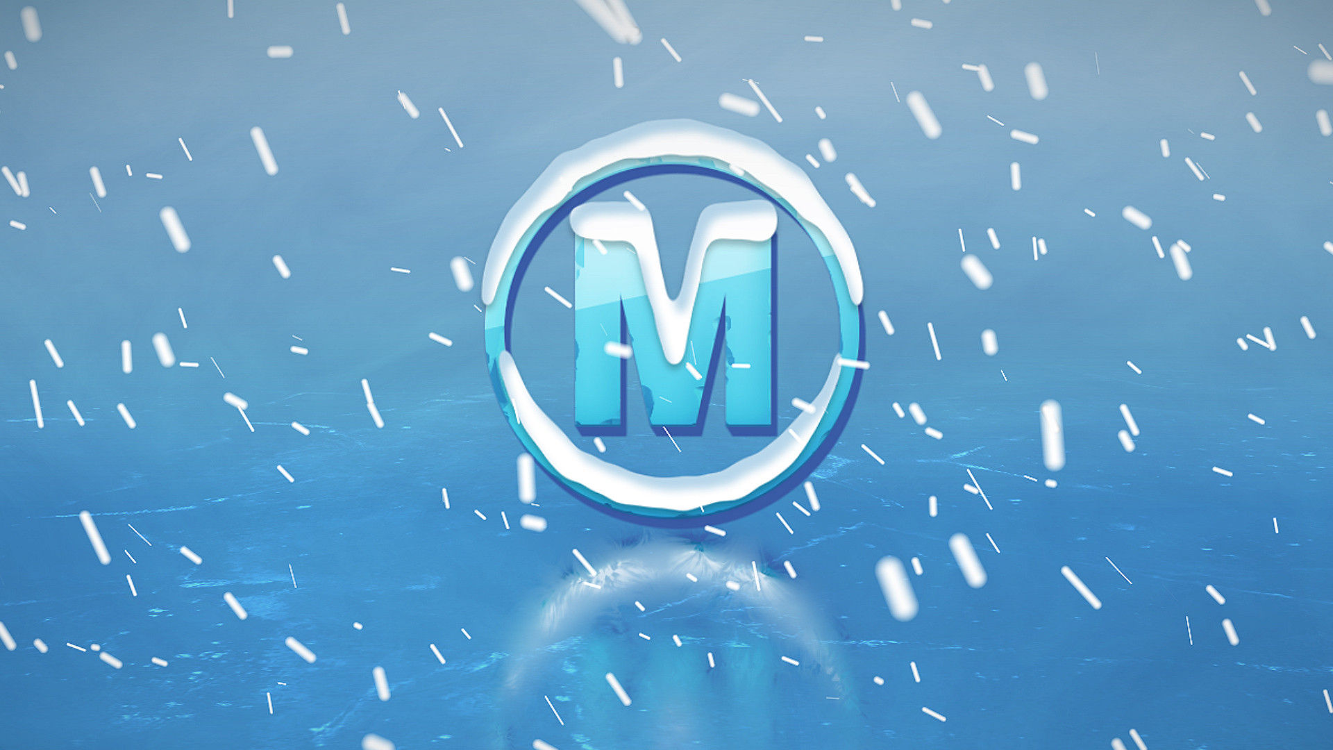 冰雪圣诞节开场白素材库精选AE模板