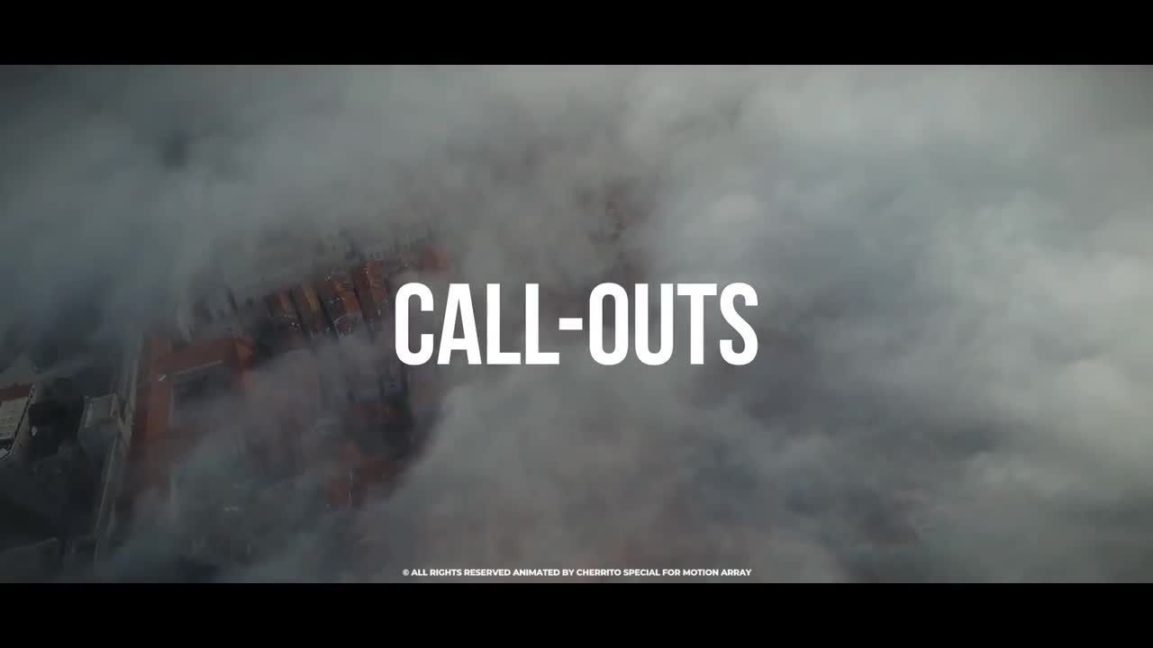 16个动画标注标题素材库推荐PR模板